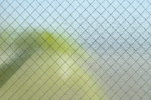 Beautiful frosted glass with a textured surface
