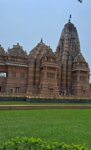 

The image depicts a large, intricately designed CG temple with multiple towering spires and ornate carvings.