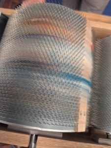 Drum carder for wool spinning and fibre preparation