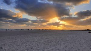Sunset on a Florida Beach.