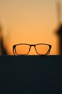 Adding a little extra focus on the setting sun.