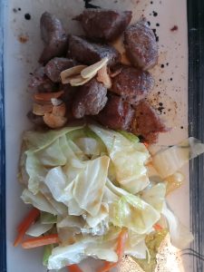 Japanese dish Beef Teppanyaki at Izakaya Restaurant in Dhaka, Bangladesh.