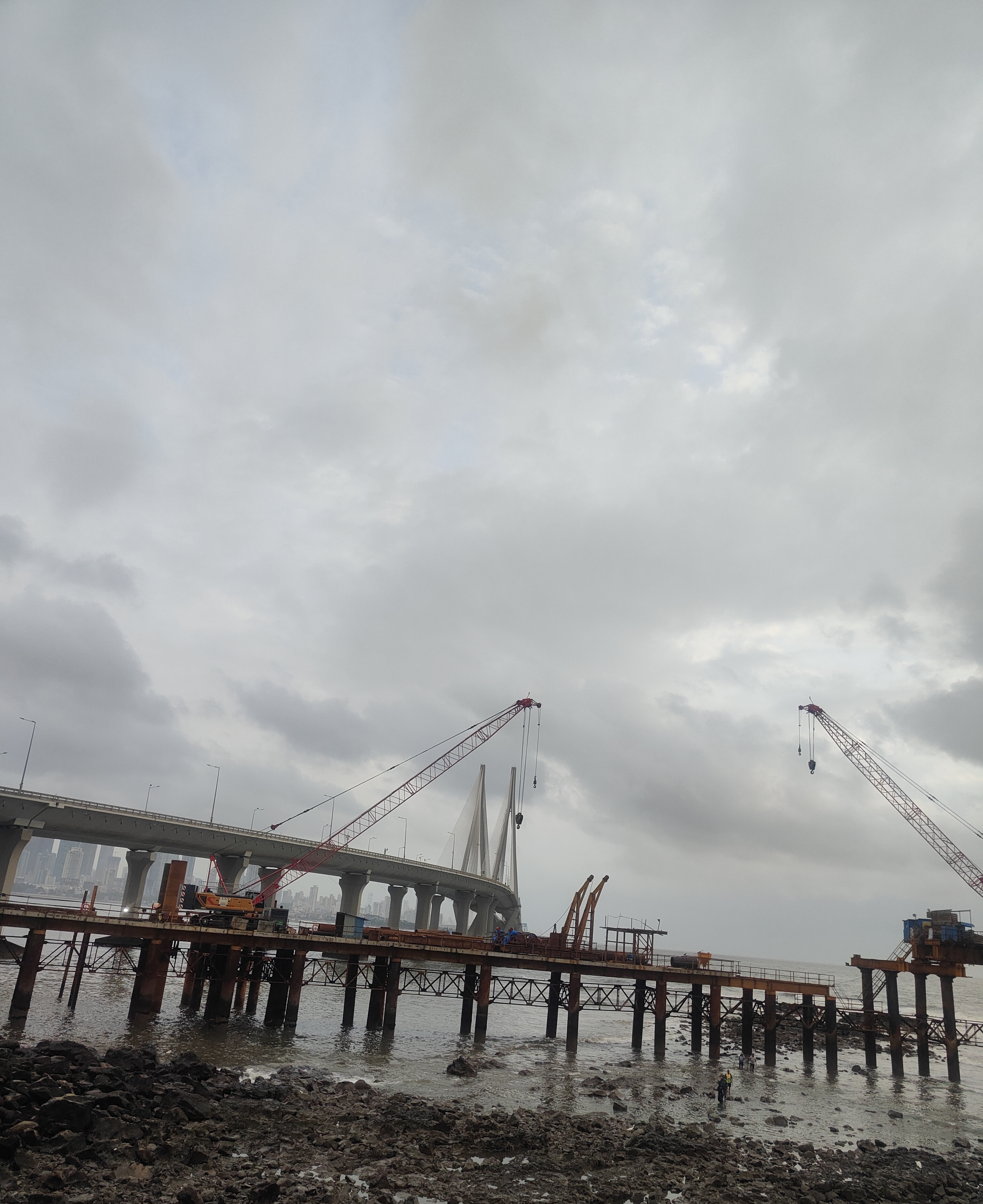 Calm mind, Strong bridges- Bandra Worli sea link 