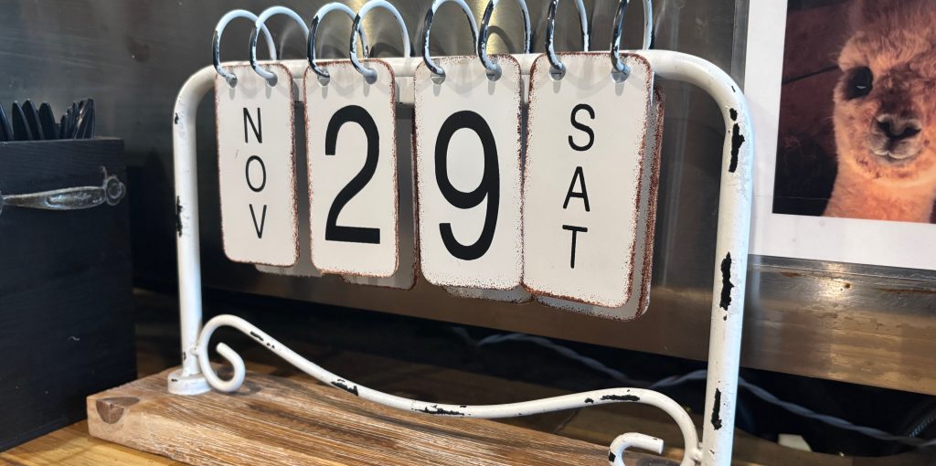 A small, ornate metal frame th...