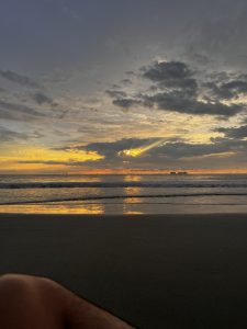 Sunset captured at Penca Beach in Santa Cruz, Guanacaste.