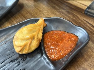Indian dish with chilli sauce served in Kurla west - Mumbai BKC