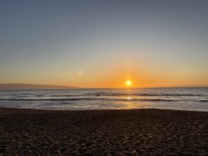 Sunset in Reñaca Chile

