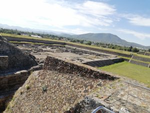 Temple of Quetzalcoatl in the Teotihuacan Archaeological Zone, Mexico.