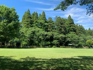 Lawn plaza at Mobara Park