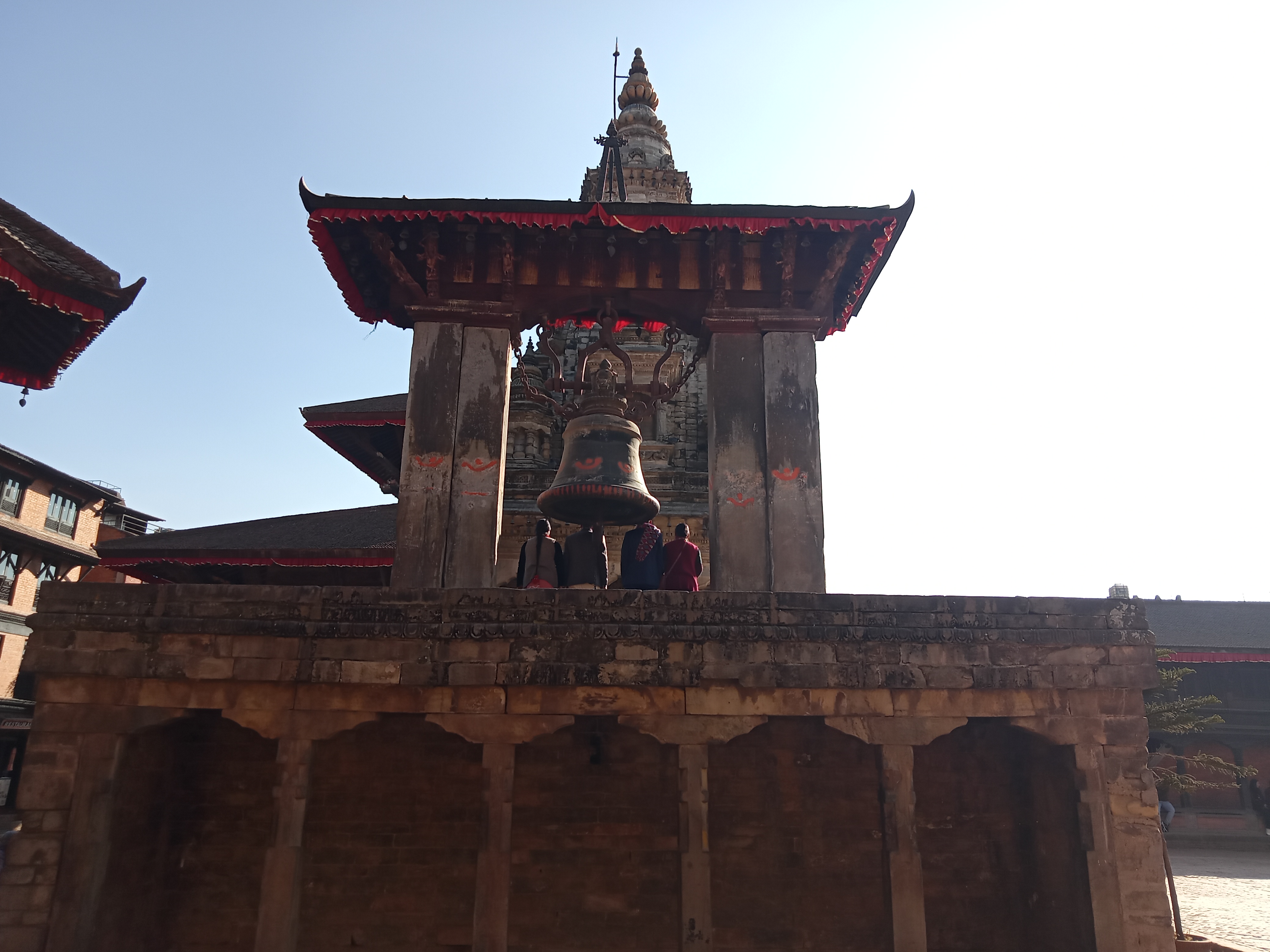 A Temple at Bhaktapur, Nepal