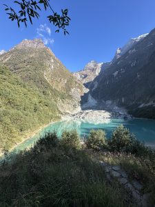 Emerging from the lap of the Annapurna Himalayas, Kapuche Lake stands as the world's lowest-altitude glacier lake, a breathtaking symbol of Nepal's natural heritage. 