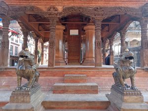 A Temple at Bhaktapur, Nepal 