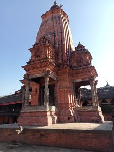 A Temple at Bhaktapur, Nepal 