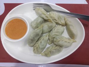 Veg Momo at Butwal, Nepal 