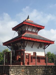 Peace, devotion, and the spiritual beauty of Bhadrakali Temple in Pokhara.