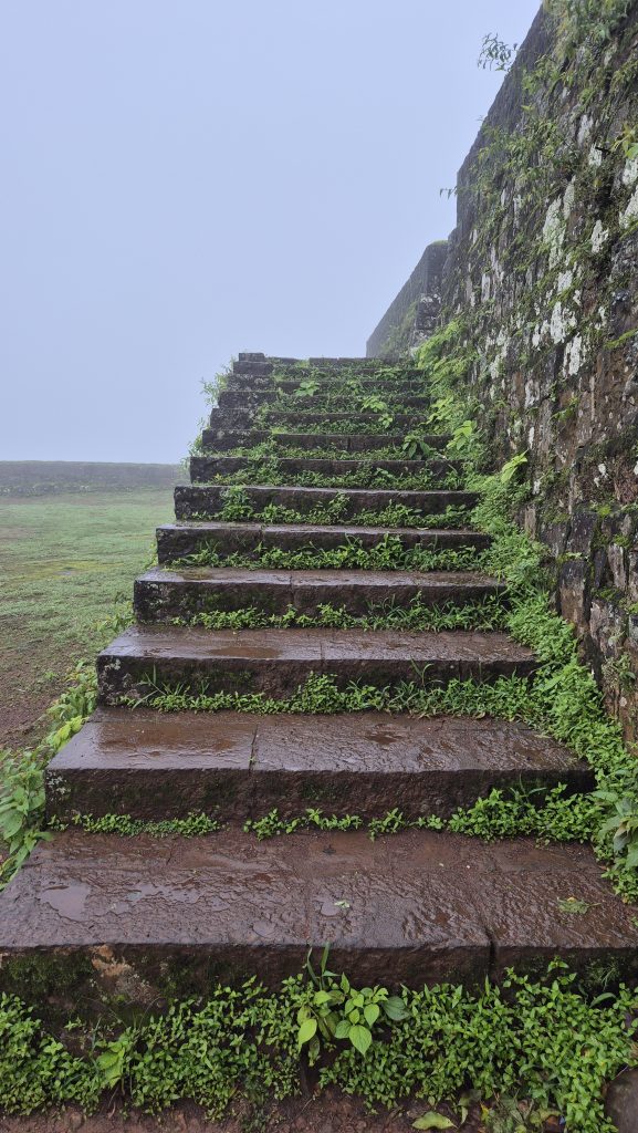 Old stairs made out of stones
