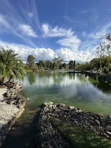 
Villa del Lago in Alajuela, Costa Rica, surrounded by lush greenery and scenic views.