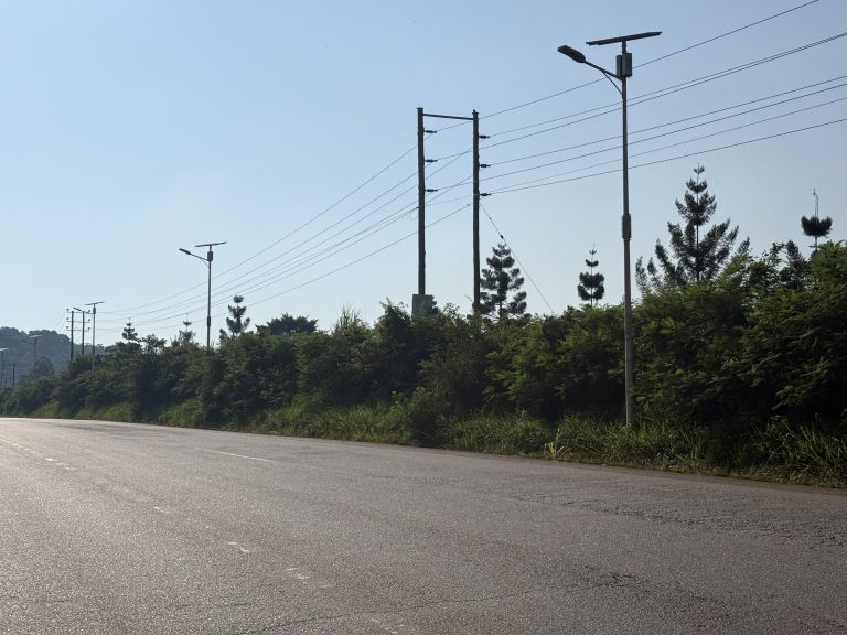 A stretch on the Jinja Kampala highway around namataba