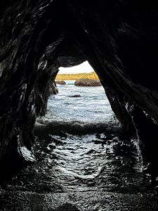 
Caves at Playa Huevo, Costa Rica.