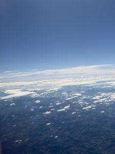 
An aerial view of Brazil showing the landscape from above.