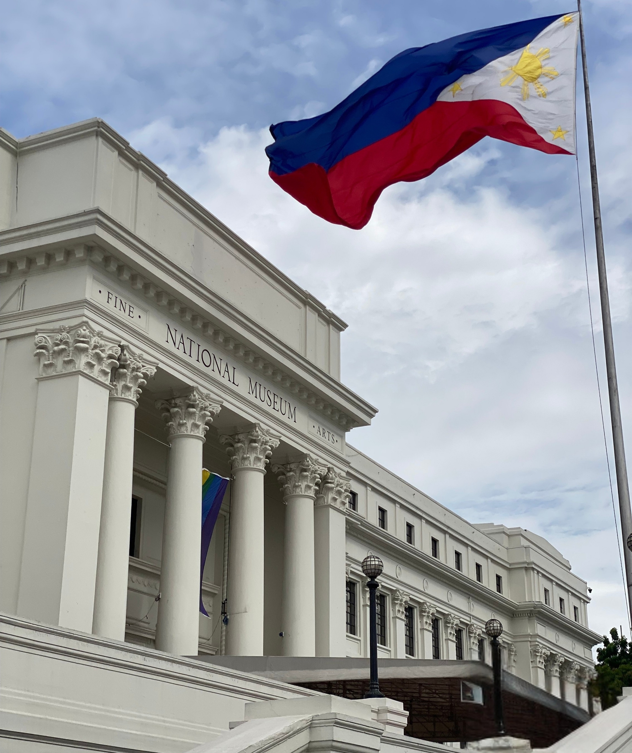 Beneath the colors of the Philippine flag, the National Museum stands as a keeper of the country’s heritage.
